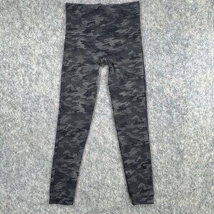 Spanx Camo Leggings Size Medium Crop Mid Rise